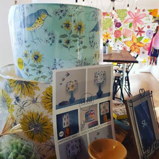 The next few posts are going to be dedicated to our beautiful local concessions that supply our gift shop @flowersbyfredricka  These stunning products are from the lovely @seedhomedesigns we stock their beauiful handcarfted lampshades, cards and bunting!  #homedesign #giftshop #flowersbyfredricka #kegworth #organic #fabric #lampshade #cards #bunting #shoplocal #eastmidlands